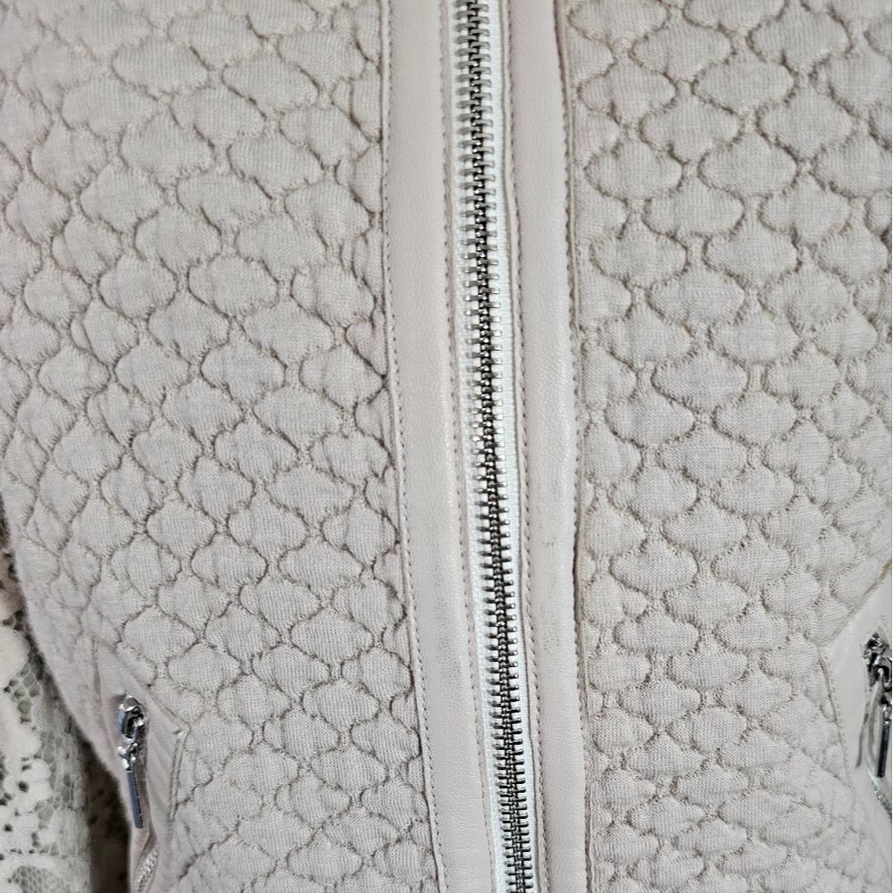 Rebecca Taylor Quilted & Lace Bomber w/ Coordinating Skirt | Size 2-4 | EUC - Picture 9 of 16